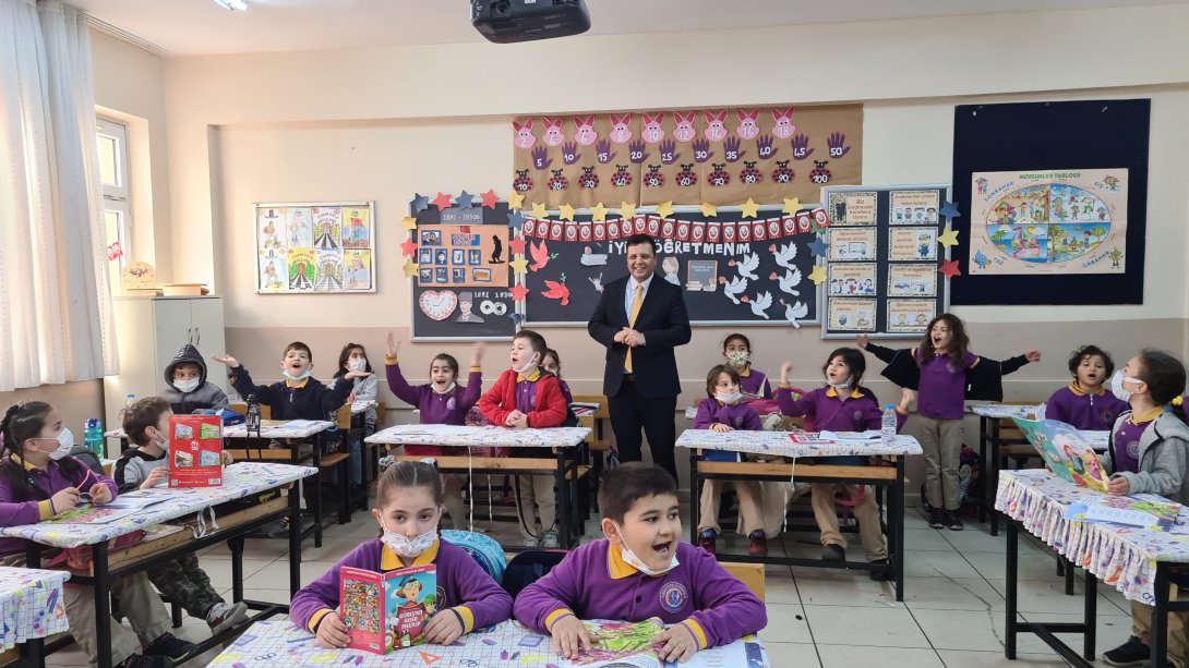 Kağıthane İlçe Milli Eğitim Müdürümüz Sayın Dr. Ufuk DİLEKÇİ, Tınaztepe İlkokulu Ziyareti 