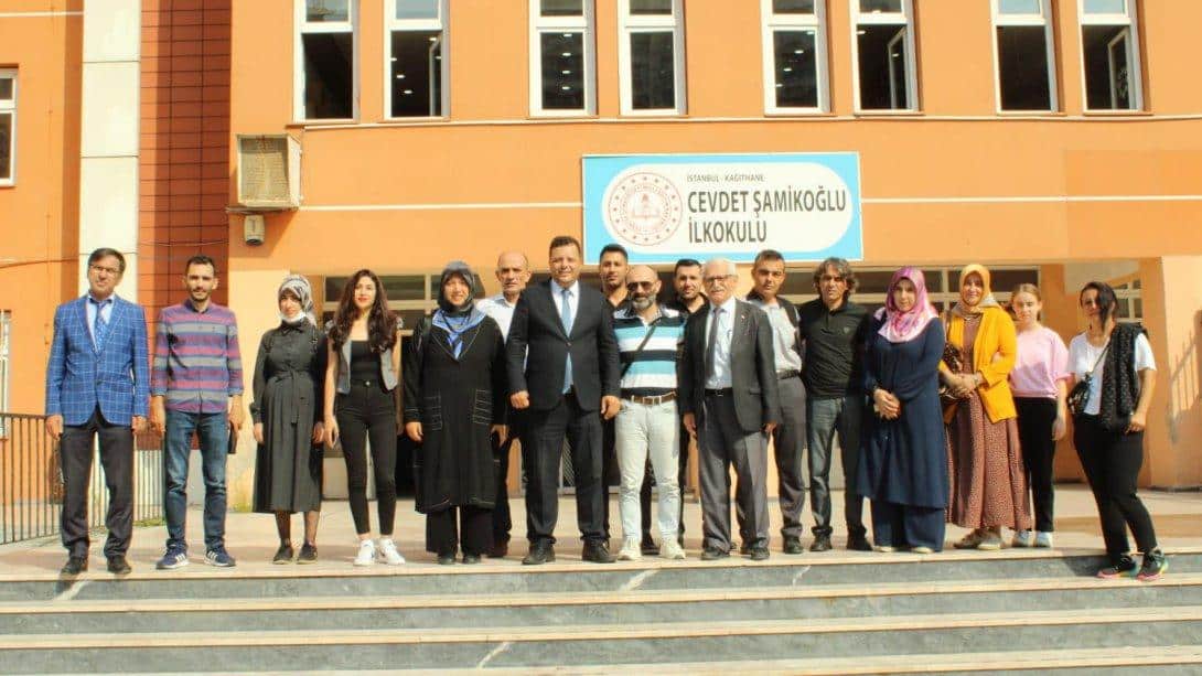 Kaymakamımız Sn. Tahir ŞAHİN Başkanlığında İlçemiz Cevdet Şamikoğlu İlkokulu'nda, 2022-2023 Eğitim-Öğretim Yılı Hazırlık ve Planlama Toplantıları Yapıldı