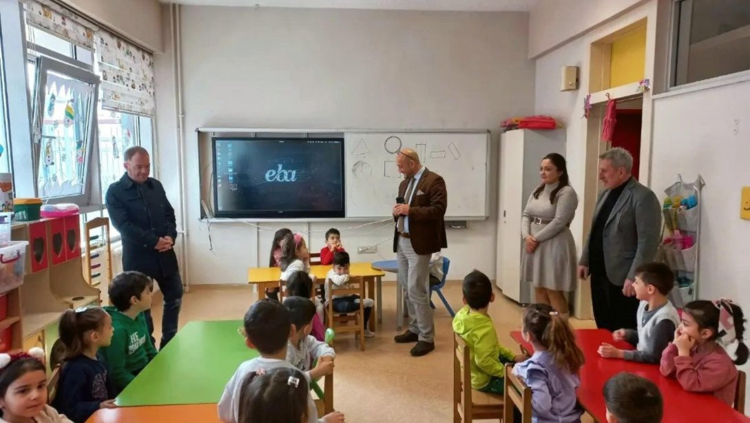 Kağıthane İlçe Milli Eğitim Müdürümüz Sn. Zekeriya POSTACI, İlçemiz Harmantepe İlkokulu'nu Ziyaret Etti