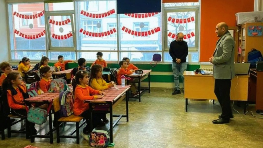 İlçe Milli Eğitim Müdürümüz Sayın Zekeriya POSTACI, İlçemiz Fındıklı İlkokulu'nu Ziyaret Etti