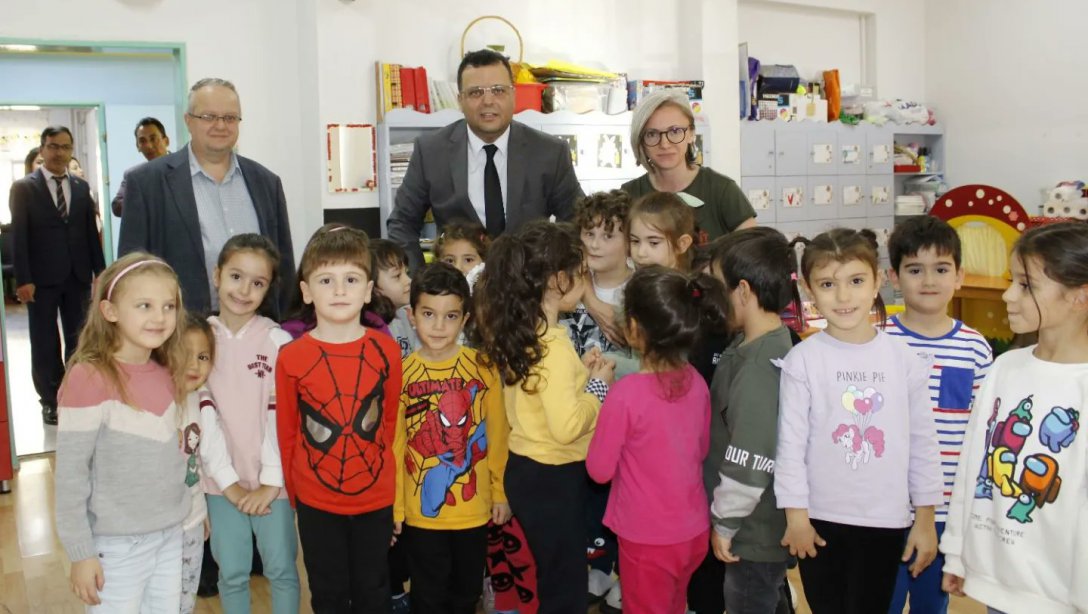 İlçe Milli Eğitim Müdürümüz Sayın Dr. Ufuk DİLEKÇİ, İlçemiz Cevdet Şamikoğlu İlkokulu'nu Ziyaret Etti