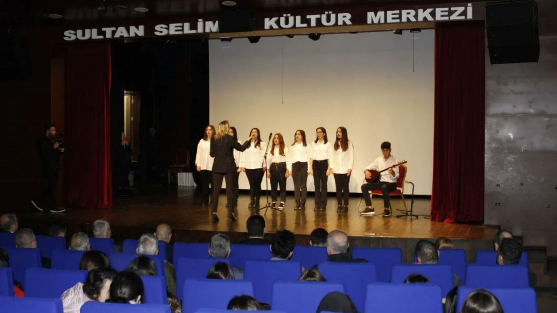 18 Mart Çanakkale Zaferi'nin 108. Yılı ve Şehitleri Anma Programı, ilçemiz Sultan Selim Kültür Merkezi'nde Gerçekleşti