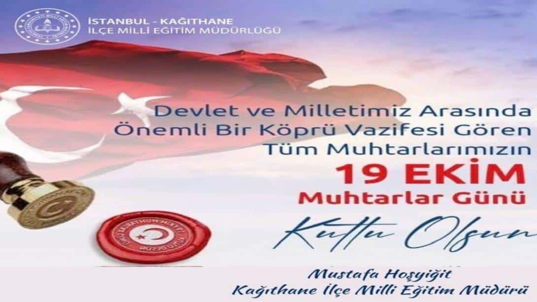 19 EKİM MUHTARLAR GÜNÜ